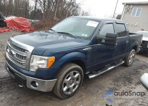 2013 Ford F-150 Xlt из США, поврежденный, VIN 1FTFW1EF3DKD38515